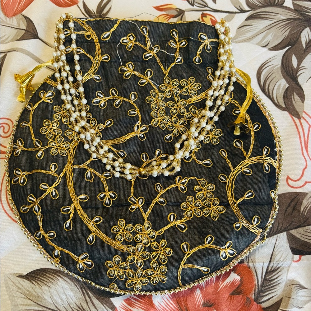 Indian party wear clutch potli bag